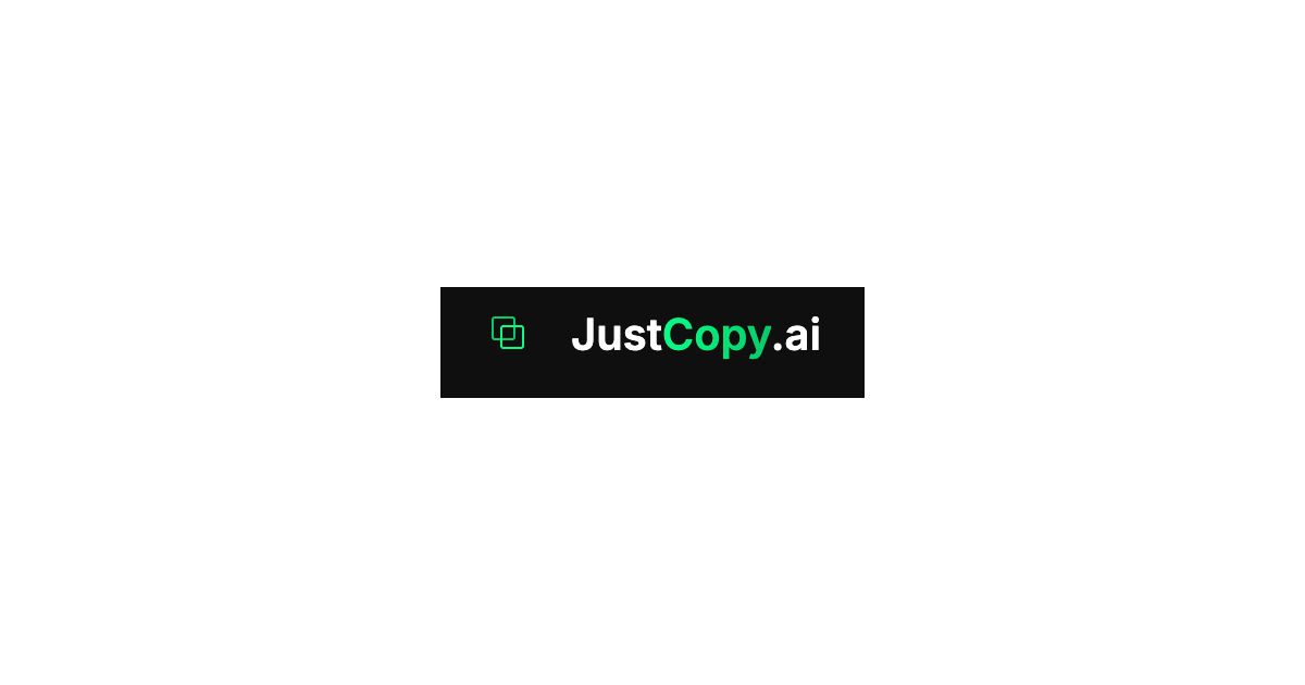 JustCopy.ai - Clone Any App or Website. Customize with AI. Deploy in Minutes.